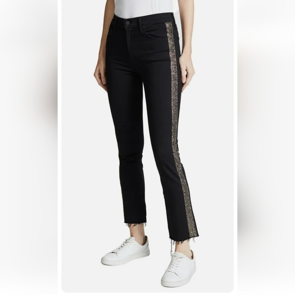 Mother NWOT The Rascal Ankle Fray Jeans in Guilty Flash